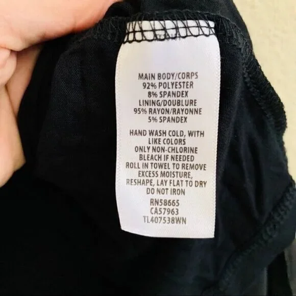 Leith Womens Plus Sz 1X Pencil Satin Midi Skirt Front Ruched Knot Metallic - Picture 5 of 6